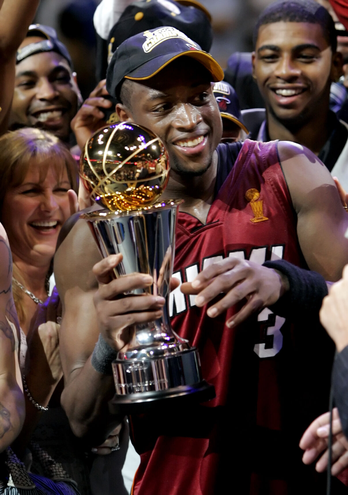 2006: Dwyane Wade leads Miami Heat past Dallas Mavericks to win NBA title